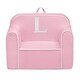 preview thumbnail 1 of 1, Delta Children Personalized Monogram Cozee Chair - Customize with Letter L