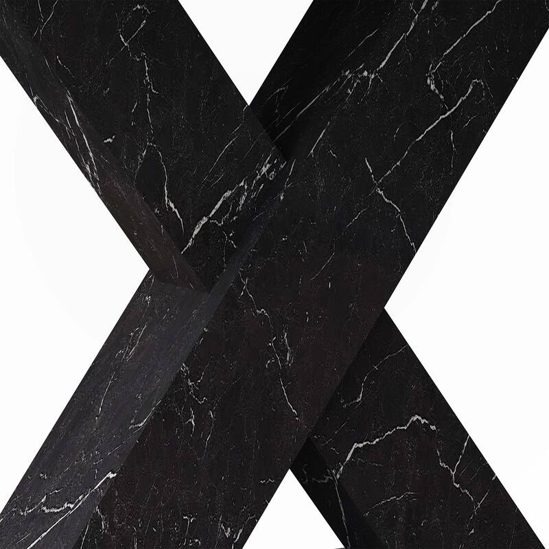 Modern Square Dining Table, Stretchable