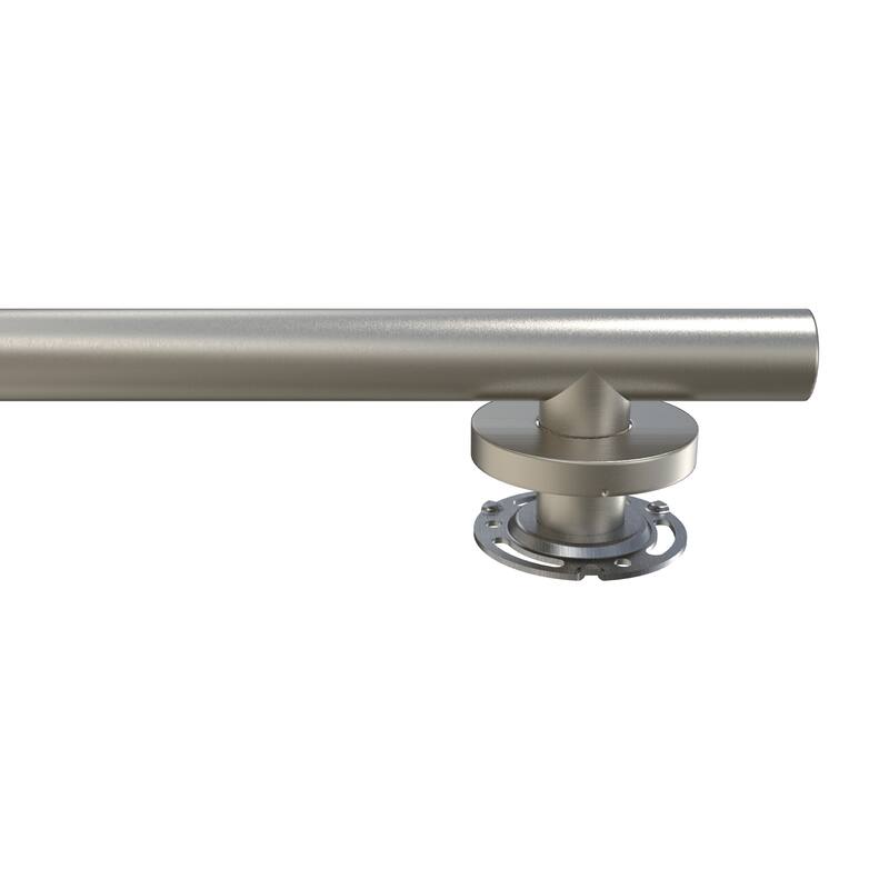 Keeney GB2023-36BN Infinity Designer Grab Bar 1.25 Dia x 36 In., Brushed Nickel
