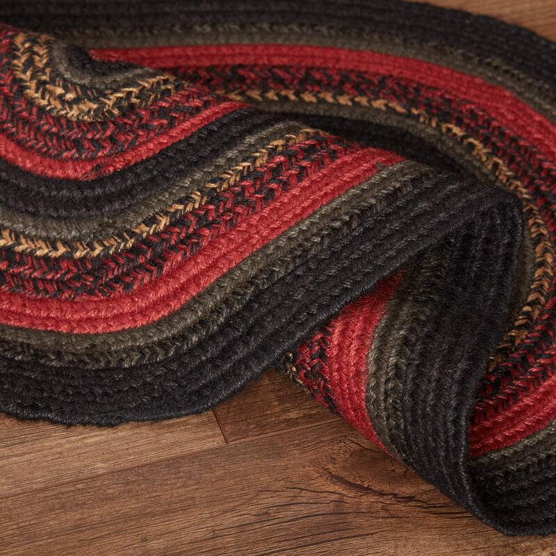 Cumberland Jute Rug Oval w/ Pad 20x30 - 20" x 30" Oval
