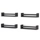 preview thumbnail 8 of 23, Wallniture Utah Wood Wall Shelves for Book and Toy Storage (Set of 4) Black