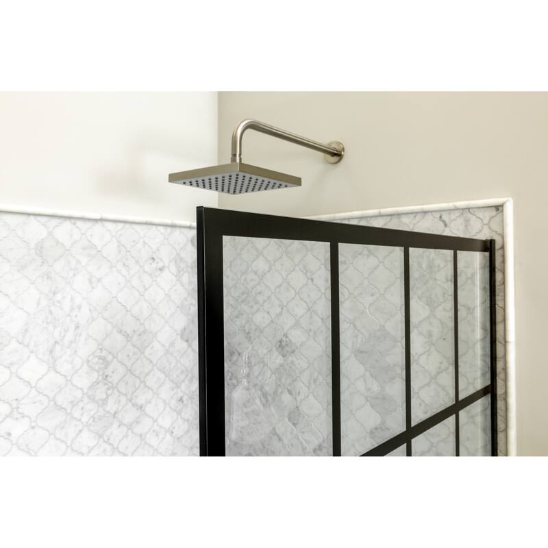 Miseno 16" Rain Shower Arm and Flange