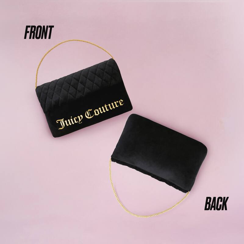 Juicy Couture Purse Pillow Decorative 1-Piece