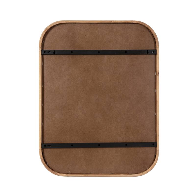 Kate and Laurel Planche Rattan Wall Pinboard