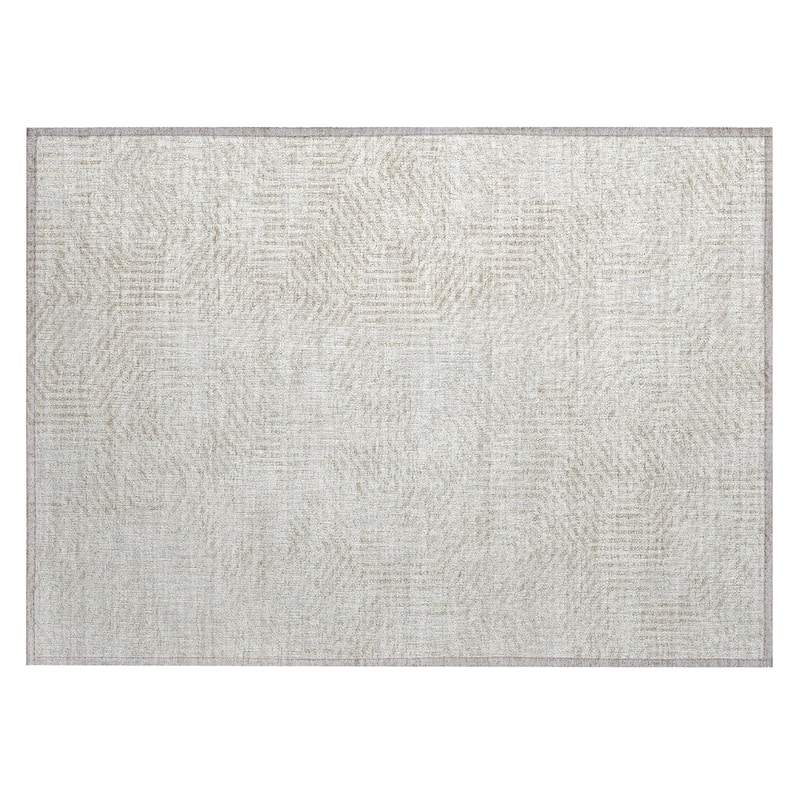 Machine Washable Indoor/ Outdoor Chantille Contemporary Maze Rug