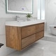 preview thumbnail 22 of 45, Morava 60" Floating Vanity with Double Sink