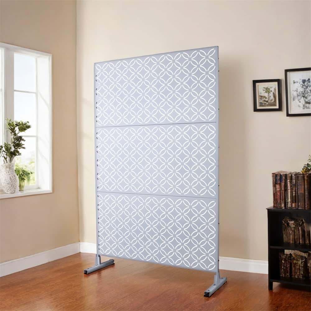 Outdoor & Indoor Freestanding Decorative Privacy Screen Privacy Screen