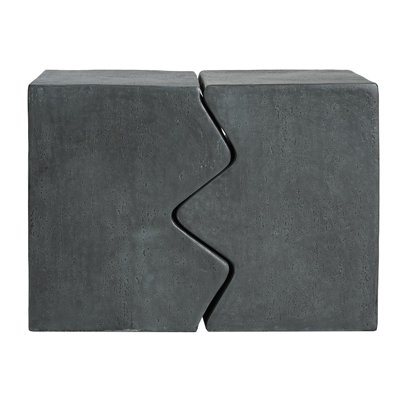 Christopher Knight Home - MGO Modern Outdoor Side Table Set with Durable Magnesium Oxide Construction