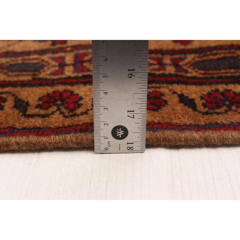ECARPETGALLERY Hand-knotted Teimani Brown Wool Rug - 6'4 x 9'4