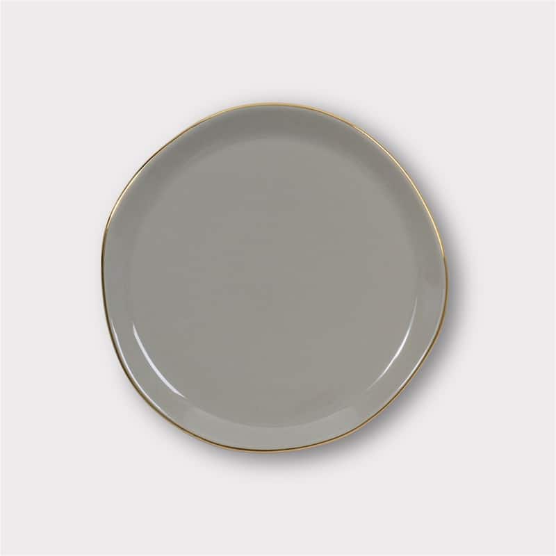 Good Morning Plate Gray Morn - Graymorn