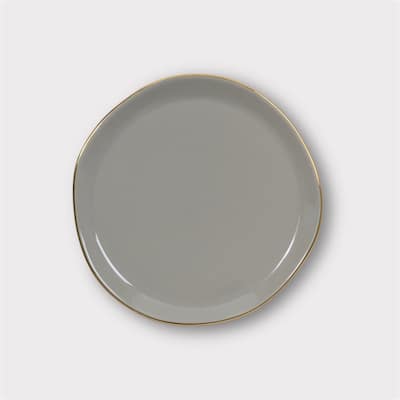 Good Morning Plate Gray Morn - Graymorn