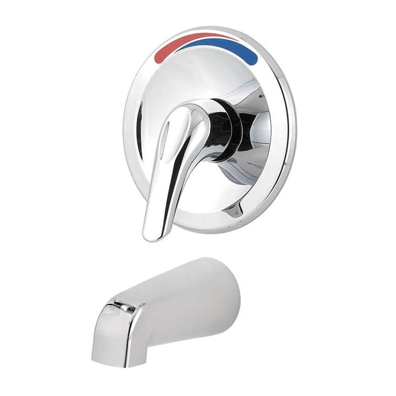 Pfister Pfirst Series Single Handle Wall Mounted Bathtub Faucet - Polished Chrome