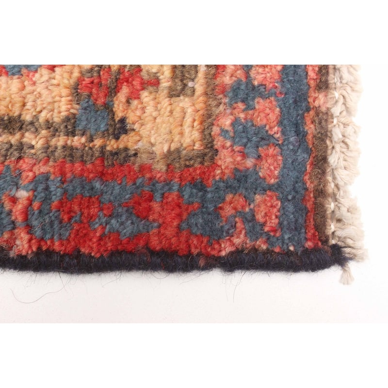 ECARPETGALLERY Hand-knotted Andelz Red Wool Rug - 3'8 x 6'0