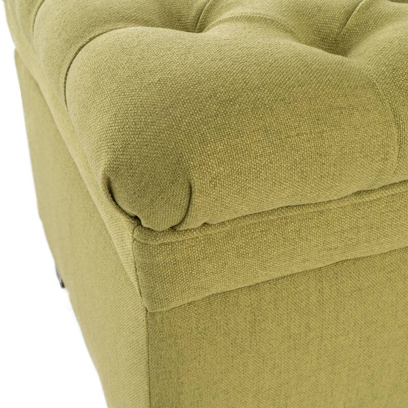 Hastings Tufted Storage Ottoman Bench by Christopher Knight Home