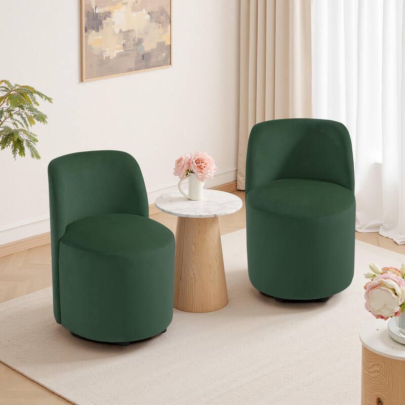 Lumibee 21" W Upholstered Side Dining Chair Set of 2