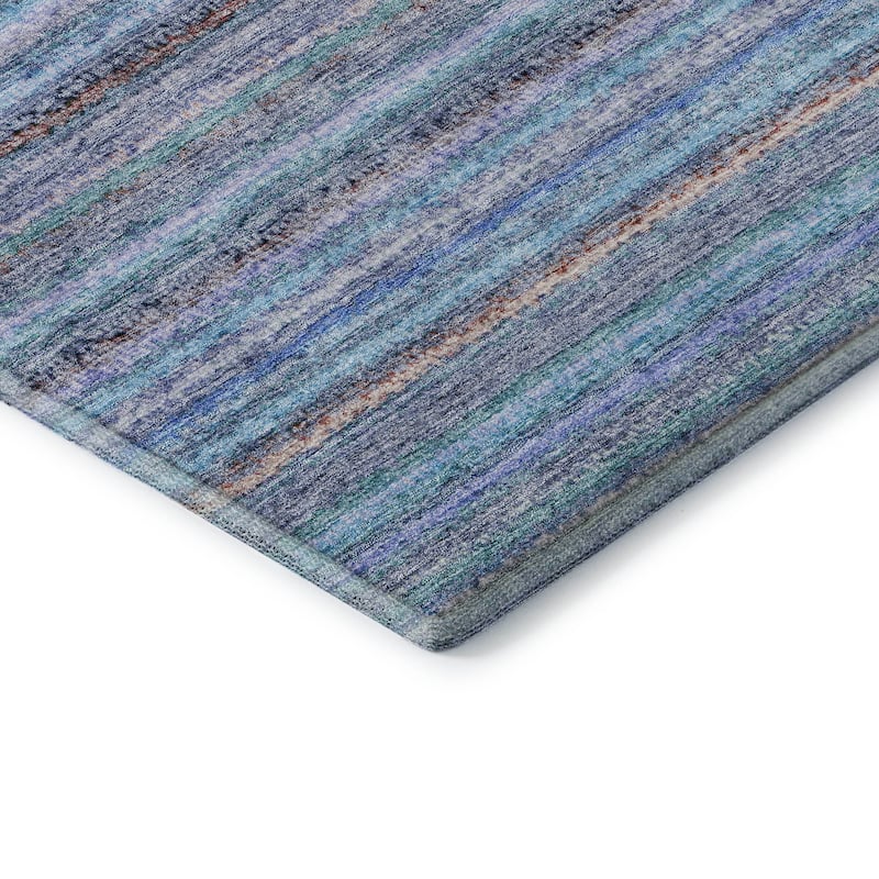 Premium Washable Super Soft Stripe Mayfield Rug