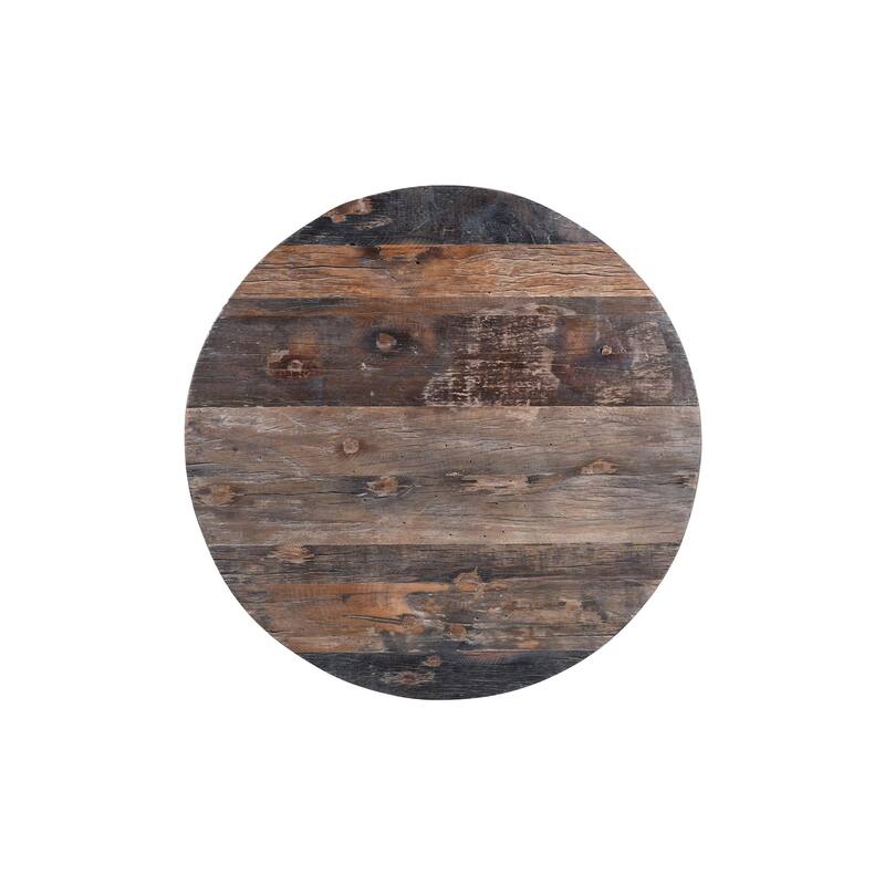 Wooden Coffee Table Dia 30"