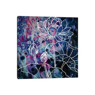 iCanvas "Flower Lotus In Abstraction" by Art Mirano Canvas Print - Bed ...