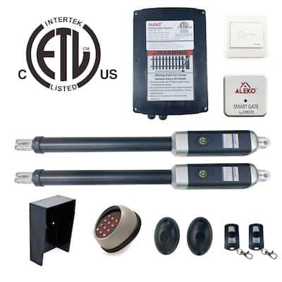 ALEKO Smart Accessories Kit ETL Listed Swing Opener for Dual Gate up to 1760 lb