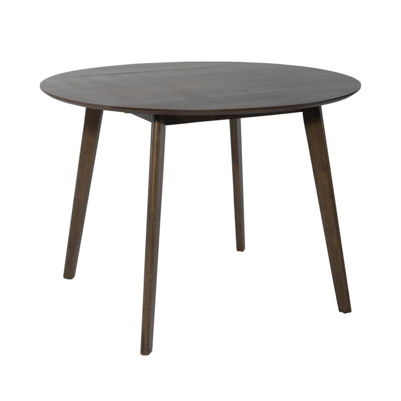 Space Savers Satin Walnut 3 Piece Drop Leaf Set