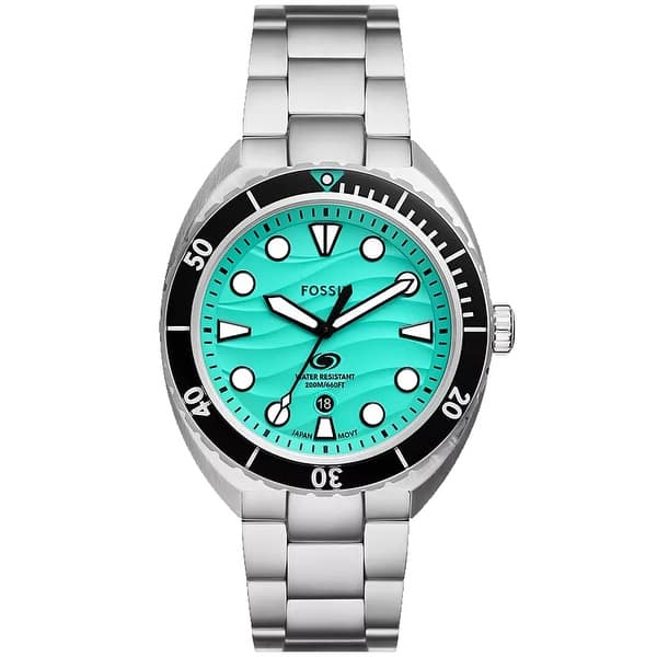 Fossil Men's Breaker Green Dial Watch FS6066 (36) Bed Bath