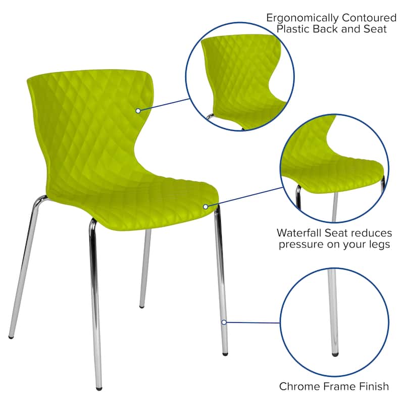 Contemporary Faux Upholstered Chair