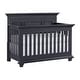 preview thumbnail 6 of 13, Oxford Baby Weston 4 in 1 Convertible Crib Midnight Slate