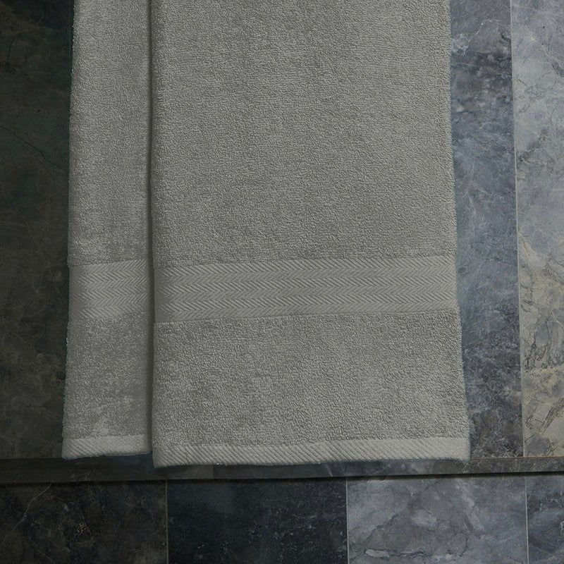 Deluxe 2-Piece 100 Cotton Bath Sheet