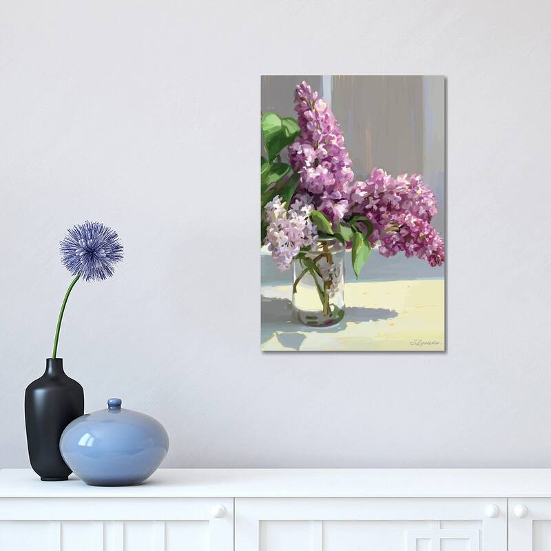 iCanvas "Sochi Lilac" by Svetlana Zyuzina Canvas Print - 18x12x1.5