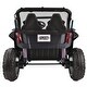 preview thumbnail 35 of 71, 24V 4WD Kids Electric UTV, 2-Seater Ride-On Car with Parent Remote, Soft Start, Spring Suspension, and Big Battery