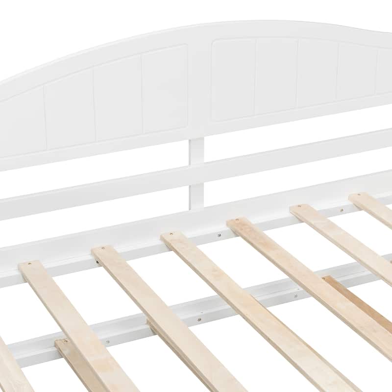 Twin Canopy Daybed with Trundle Bed, Space-Saving Design