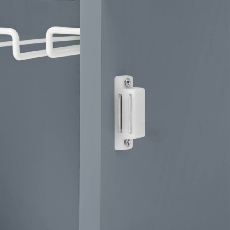 Kitchen Island with Power Outlet,Kitchen Storage Island with Drop Leaf and Rubber Wood,Open Storage and Wine Rack