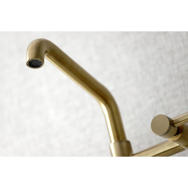 Kingston Brass Concord Two-Handle Wall Mount Kitchen Faucet