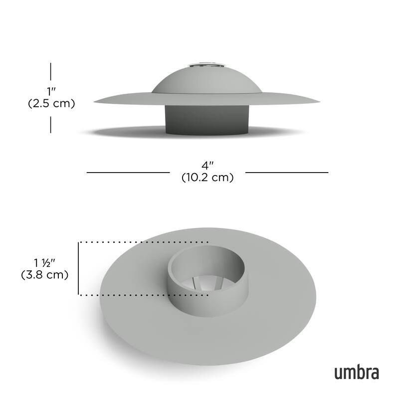 Umbra Flex Drain Stop & Hair Catcher