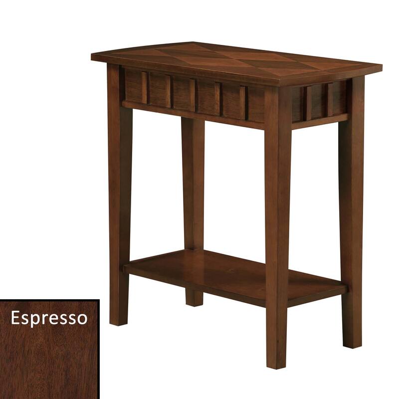 Porch & Den Adriel End Table with Shelf