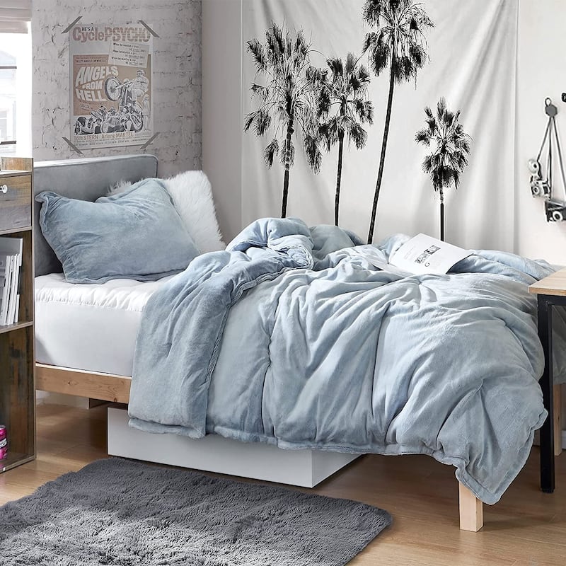 Coma Inducer® Oversized Comforter Set - Frosted River Blue