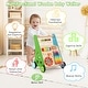 preview thumbnail 6 of 7, Toddler Push Walker Activity Center Toy with Burr-free Handle - 14" x 12" x 18.5"