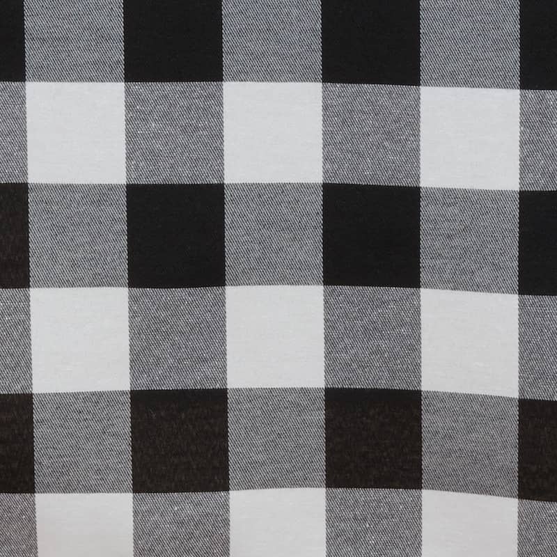 Buffalo Plaid Cotton Blend Table Runner