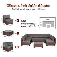 Size 7 Piece Sets Patio Furniture Find Great Outdoor Seating