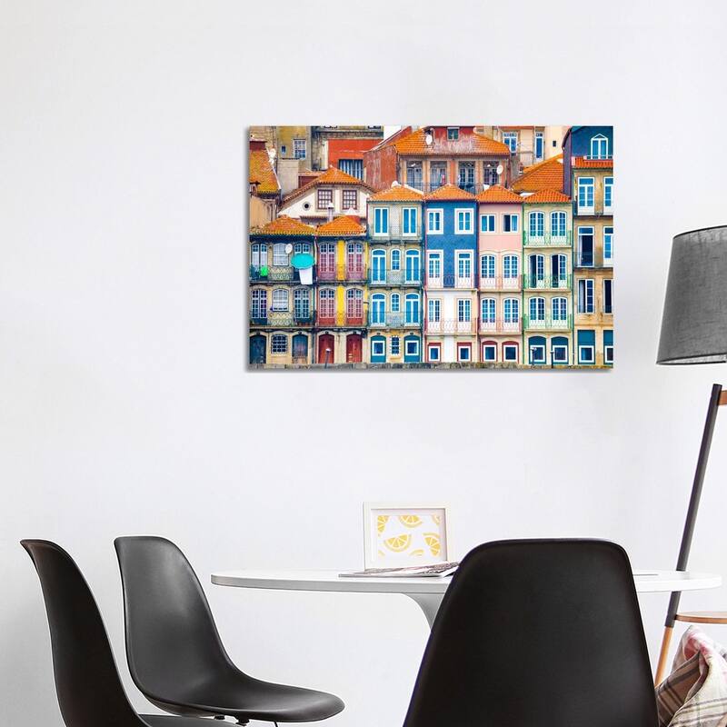 iCanvas "Good Morning Porto, Porto, Portugal" by Jim Nilsen Canvas Print - 26x40x1.5