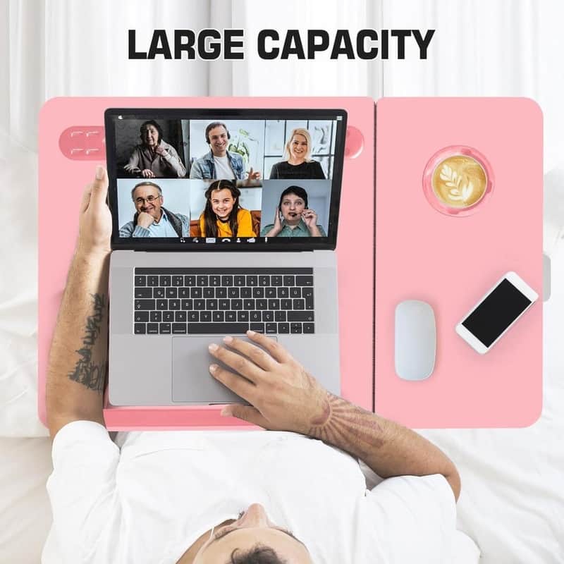 Adjustable Laptop Desk with Light