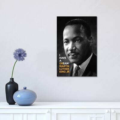 iCanvas "Martin Luther King - I Have A Dream" by Adrian Baldovino Canvas Print
