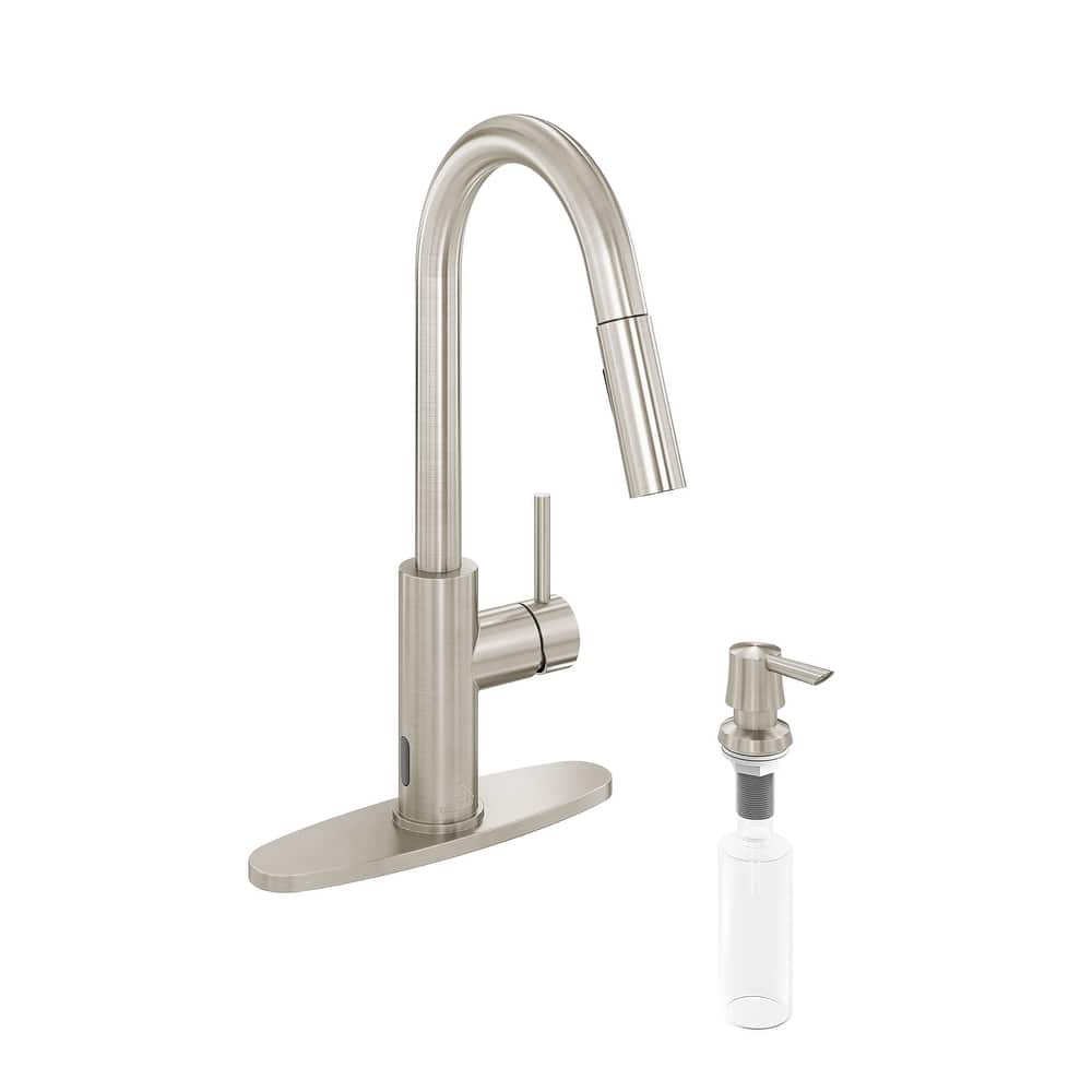 Pull Down Sprayer Kitchen Faucet with Infrared Sensor