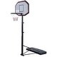 preview thumbnail 2 of 5, 43" Gray Mix Basketball Hoop System Height Adjustable Basketball Hoop with Wheels