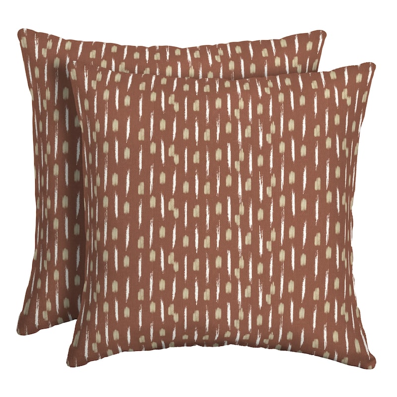 ARDEN 16 x 16 in Outdoor Square Throw Pillow