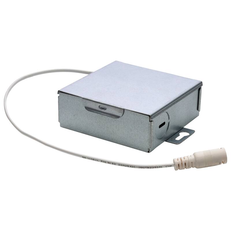 10W LED Direct Wire Downlight Edge-lit 4In CCT Selectable 120V Dimmable Square