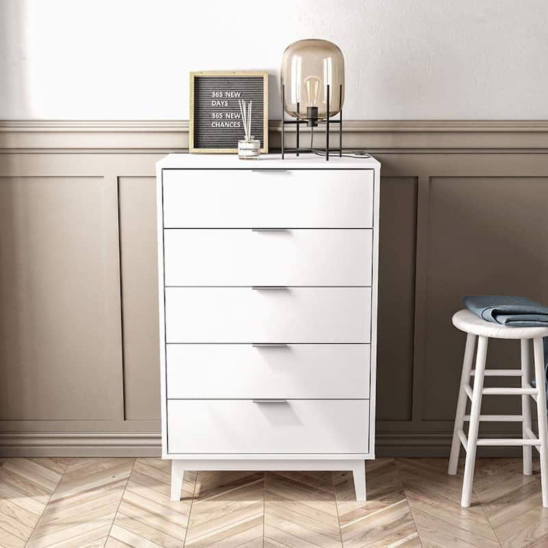 Polifurniture Victoria Modern 5 Drawer Dresser