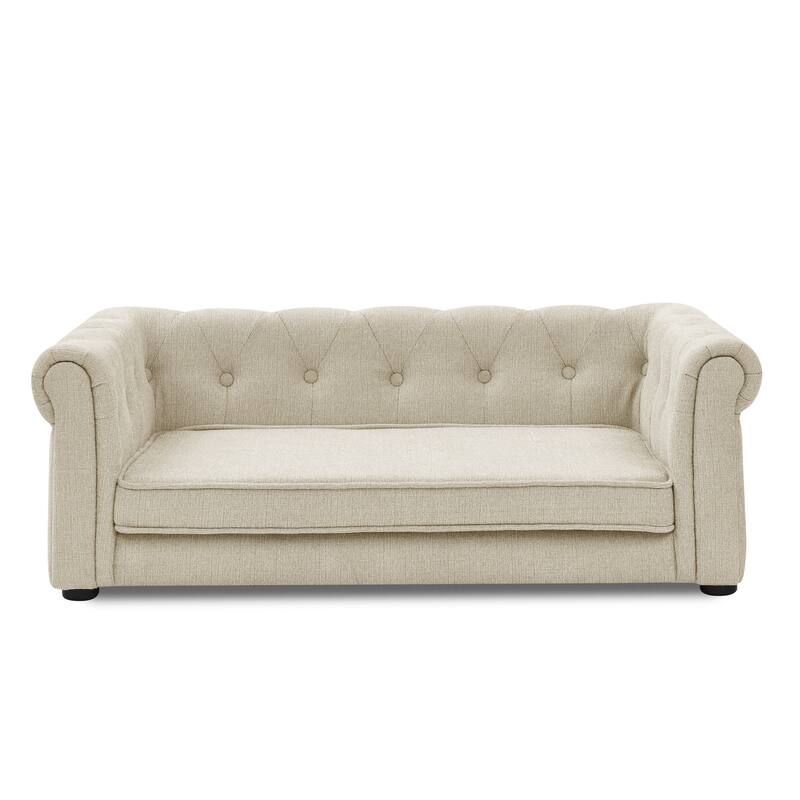 Elegant Rectangle Pet Bed for Medium and Large Dogs,Durable Elevated Dog Sofa Bed,Dog Couch,Dog Sofa for Large Dogs