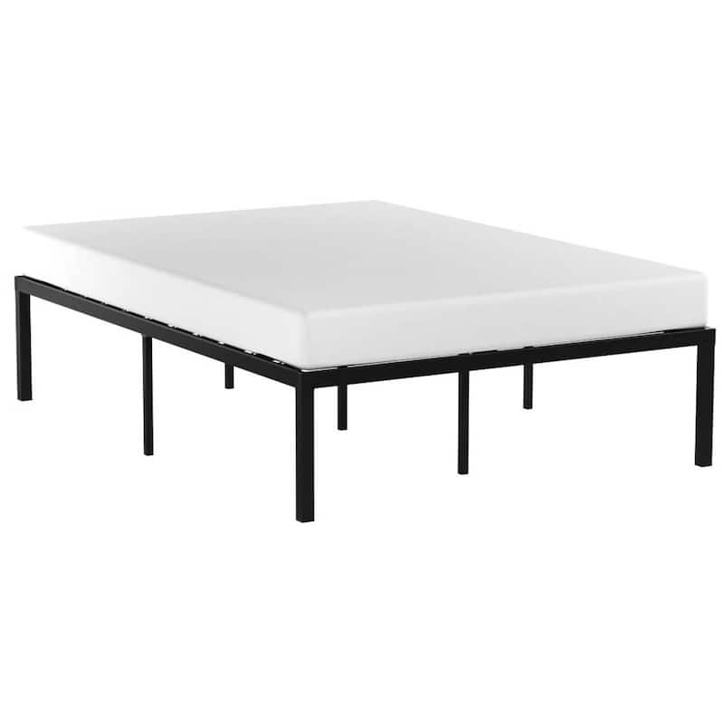 Modern Heavy Steel Metal Platform Bed Frame - Full
