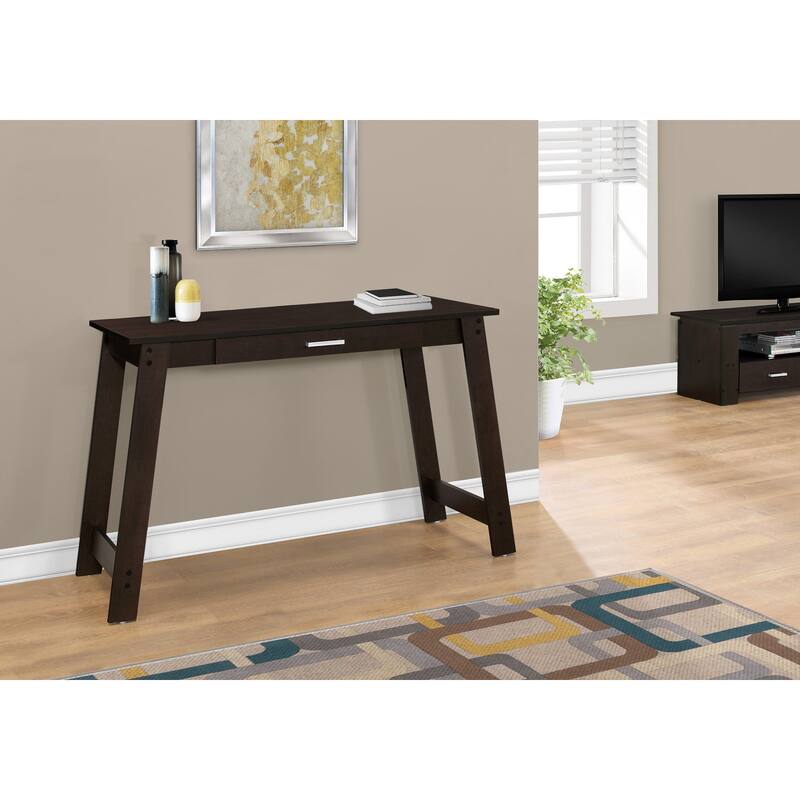 Contemporary 42-inch Computer Desk with Storage Drawer, Ideal for Home Office, Laptop & Study Workspaces